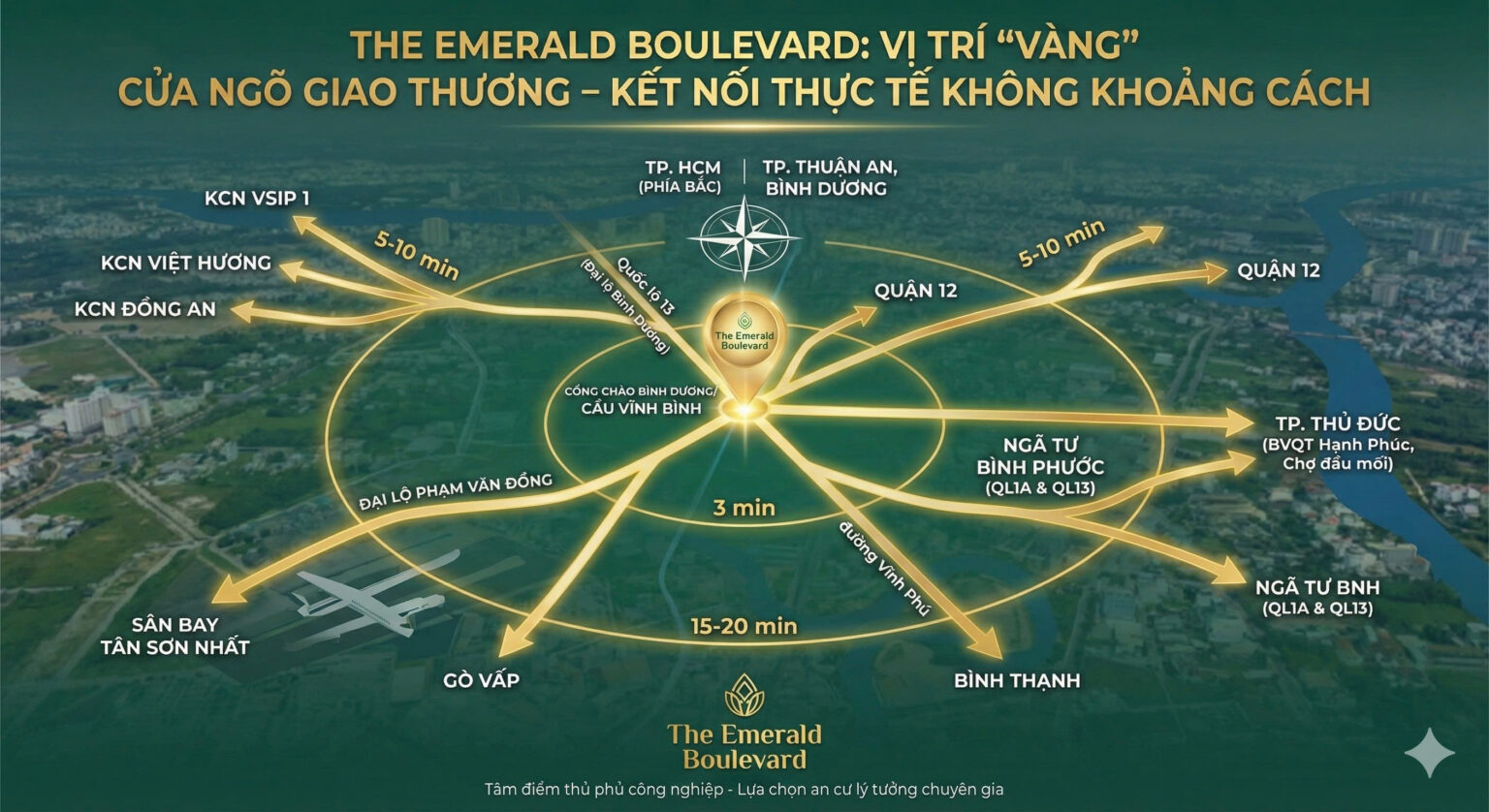 vị trí EMERALD BOULEVARD