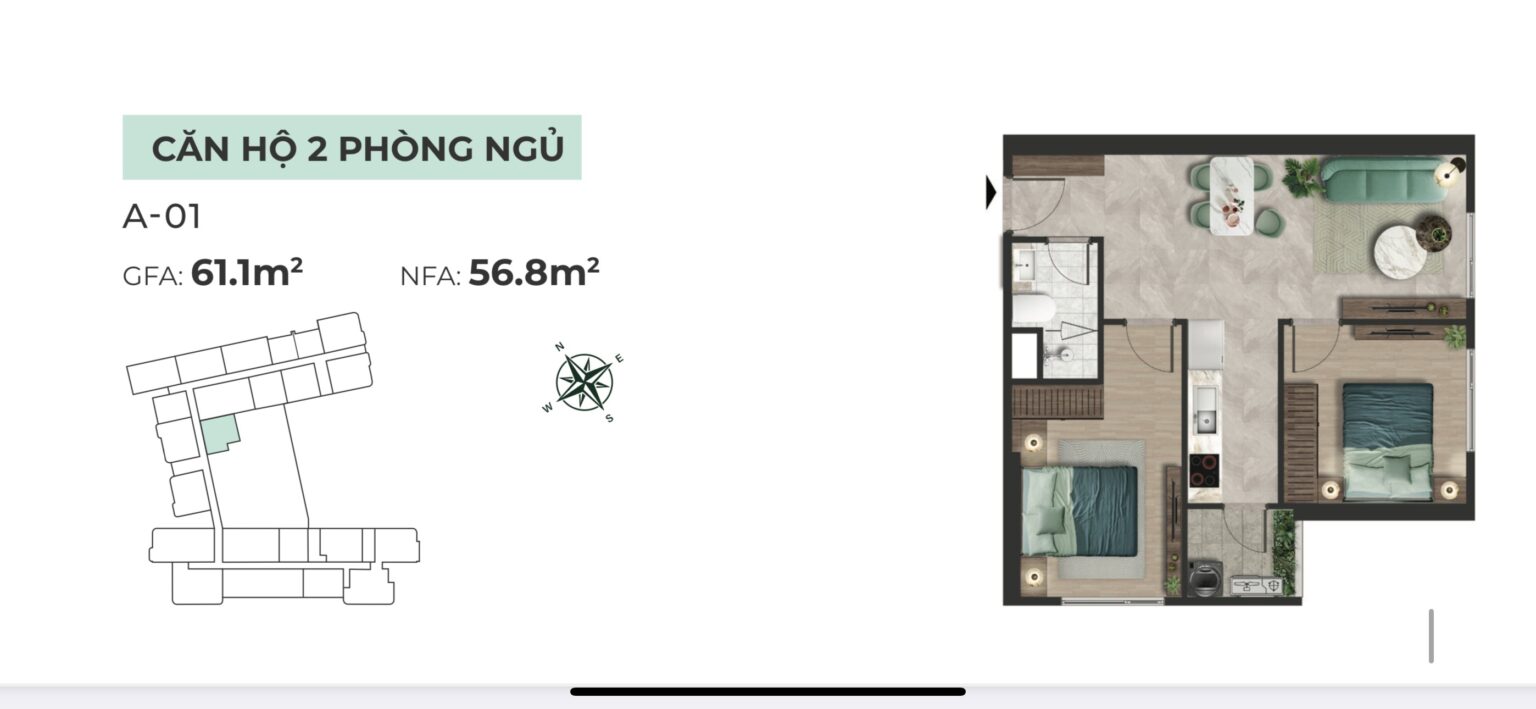 THIẾT KẾ THE EMERALD 68