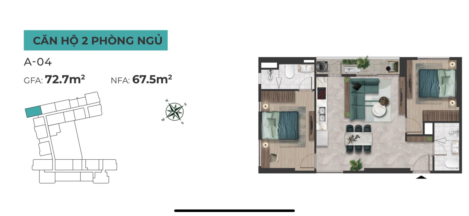 THIẾT KẾ THE EMERALD 68