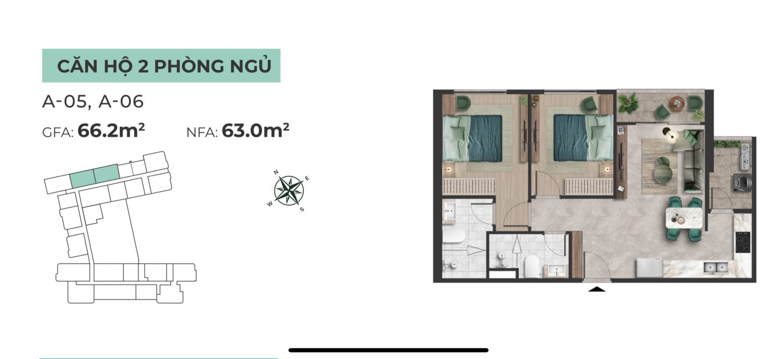 THIẾT KẾ THE EMERALD 68