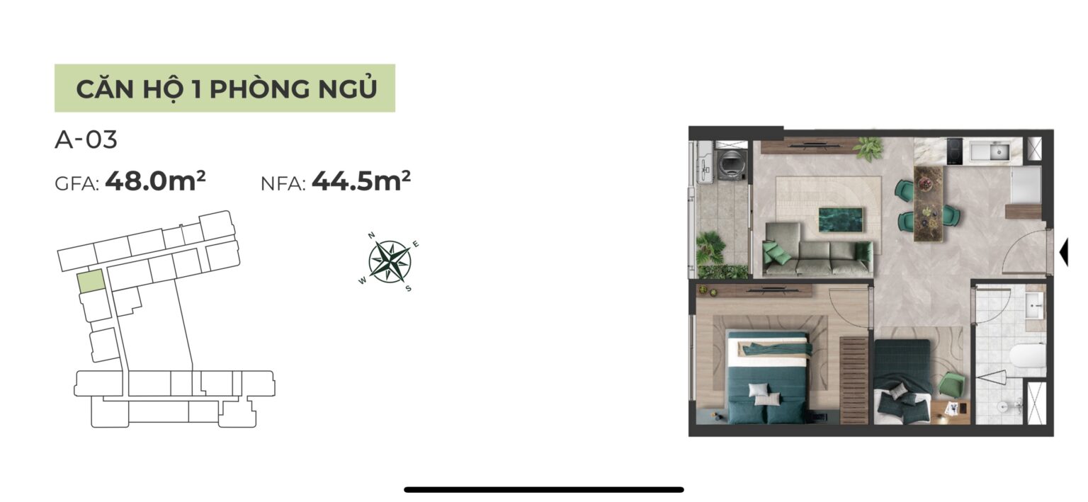 THIẾT KẾ THE EMERALD 68