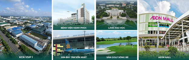 tiện ích emerald garden view