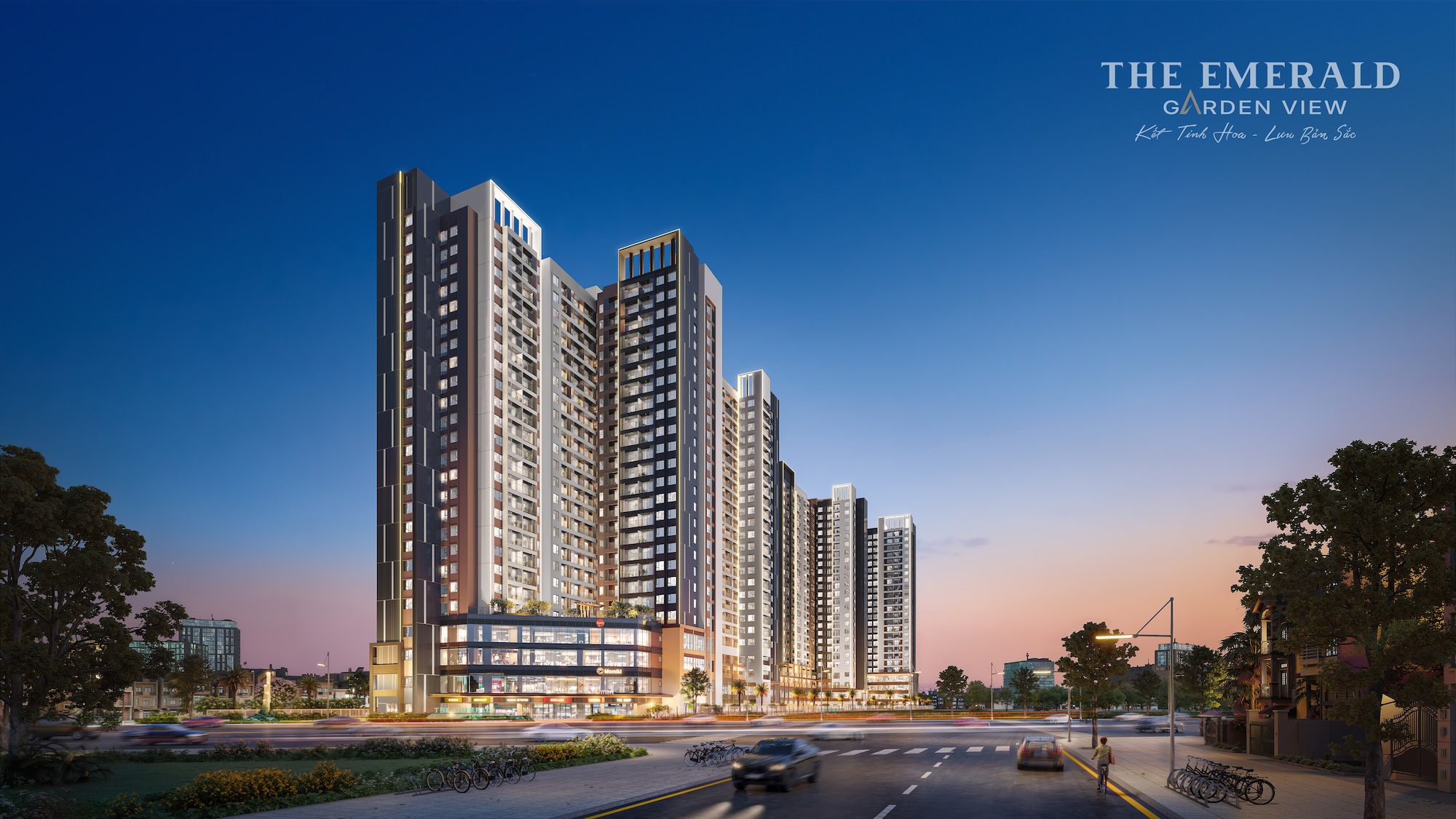 the emerald garden view